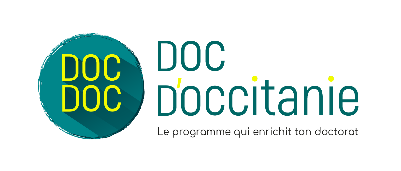 Logo Doc d'Occitanie - le programme qui enrichit tont doctorat