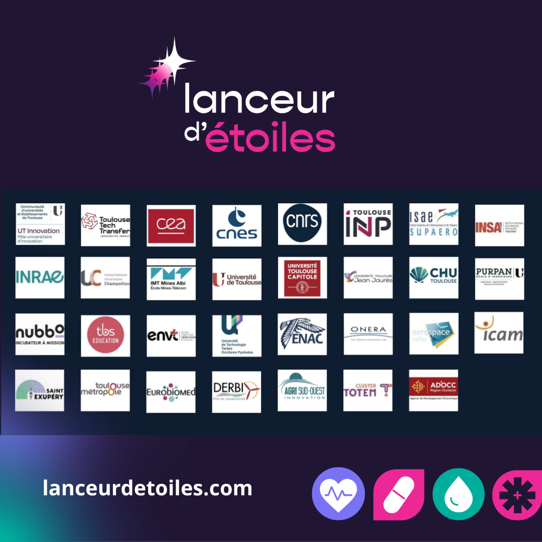 les partenaires Lanceur d'étoiles, des experts de pointe
